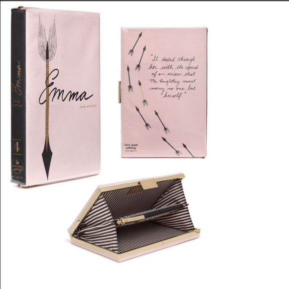 kate spade Clutches & Wallets - NWT Kate Spade Emma Book Clutch **RARE**