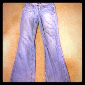 Abercrombie & Fitch Medium Blue Flare Jeans