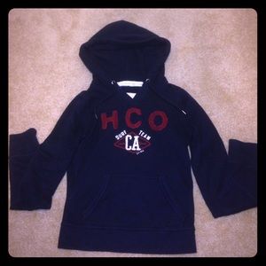 Hollister navy blue hoodie