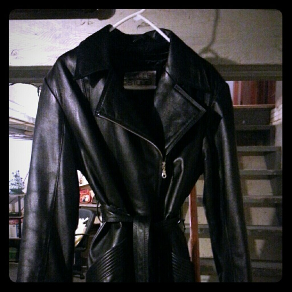 Wilson leather coat is from Wilson's leather