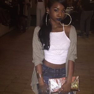 👛 Gold Metallic Clutch 👛