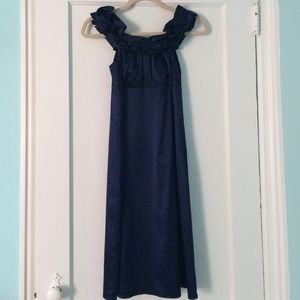 The Limited purple ruffle top dress new w/ tags 0