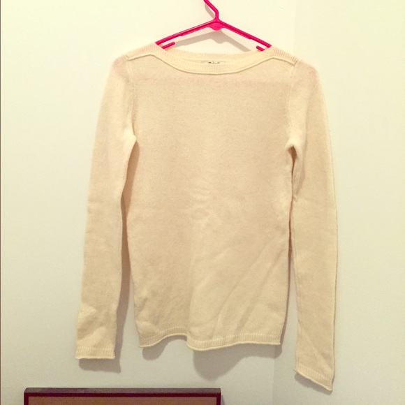 Madewell gamine sweater in antique cream