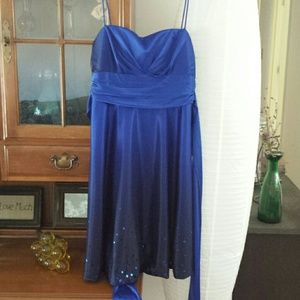 Reduced! Blue Semi formal dress