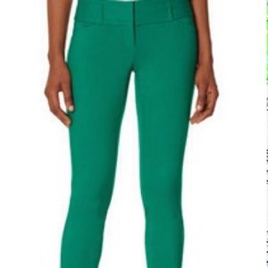 The limited. Exact stretch skinny leg pants: green