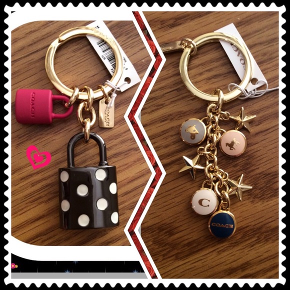 2 coach key fobs bundled