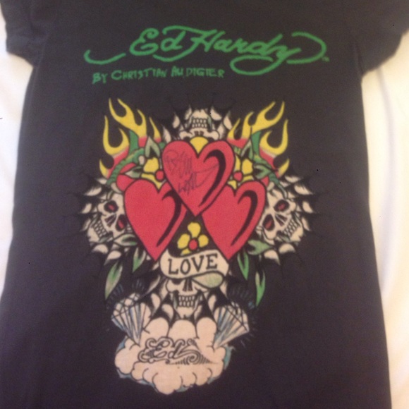 ⚡️SOLD⚡️ Ed hardy t shirt.