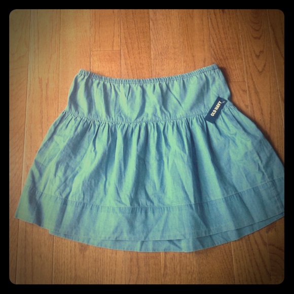 Light weight denim looking skirt