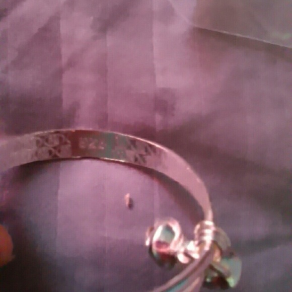 Two Silver baby bangles - Picture 4 of 4