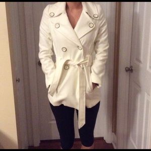 White peacoat