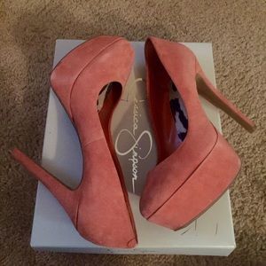 Jessica Simpson Suede Heels