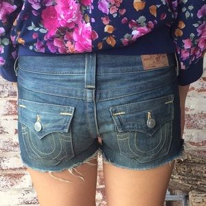 True Religion Brand Jeans denim shorts