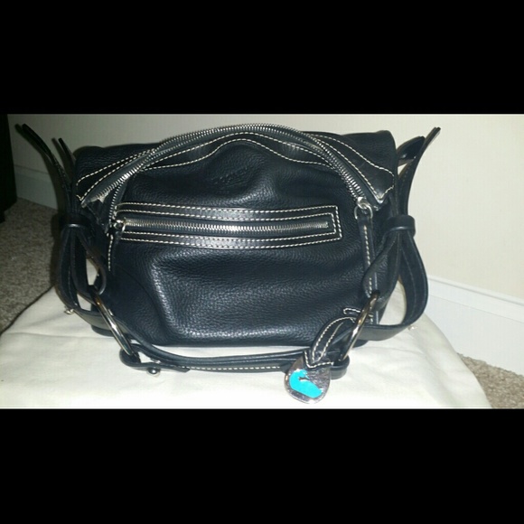 Authentic Dooney and Bourke leather handbag
