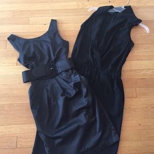 Black dress and jumpsuit