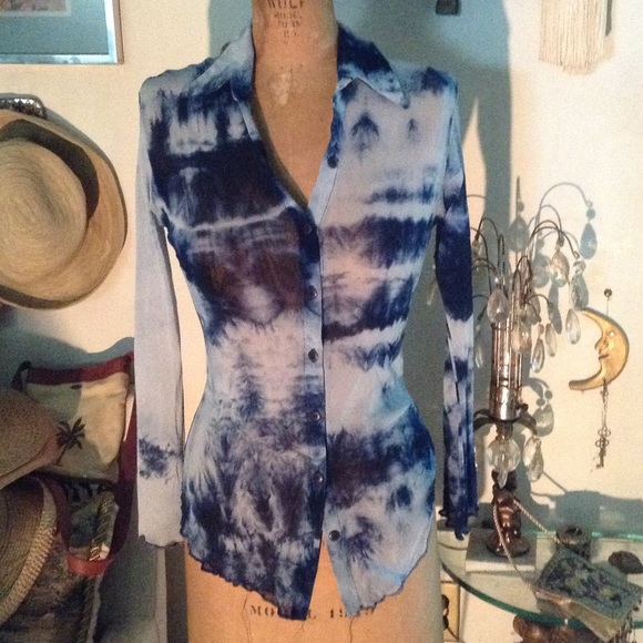 Sweet Pea tie dye top