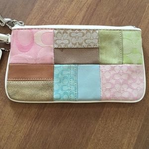 Patchwork Coach clutch