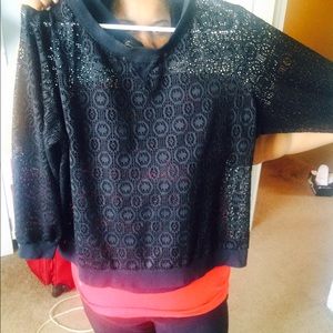 Lane Bryant Netted Shirt...Size 22/24
