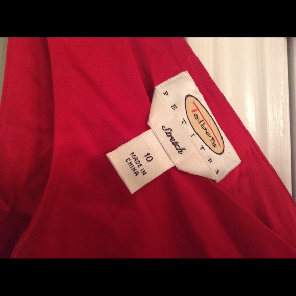 Size 10 Talbot Red Top - Picture 3 of 3