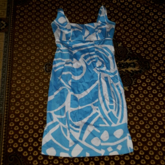 Blue dress