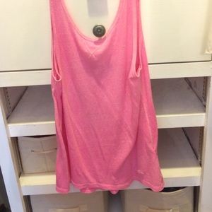 💗☀️Abercrombie & Fitch🌴☀️ Pink Loose Hot Tank