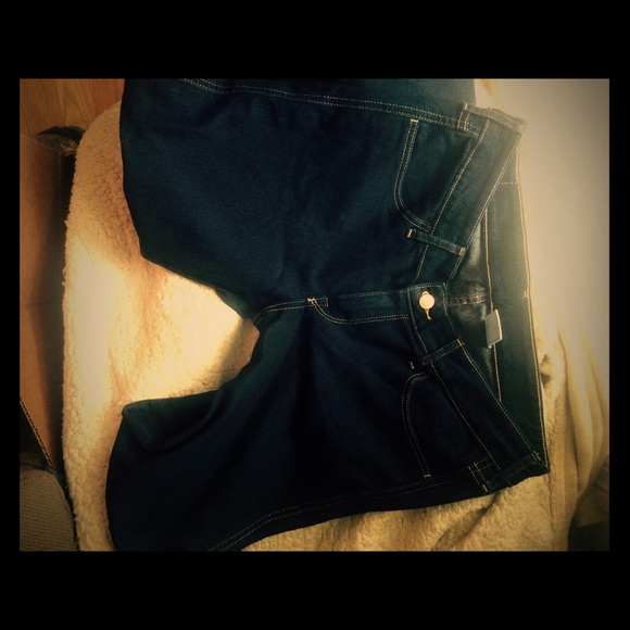 H&m skinny low waist ink denim
