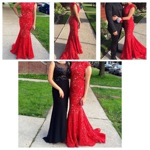 Red Jovani Prom dress