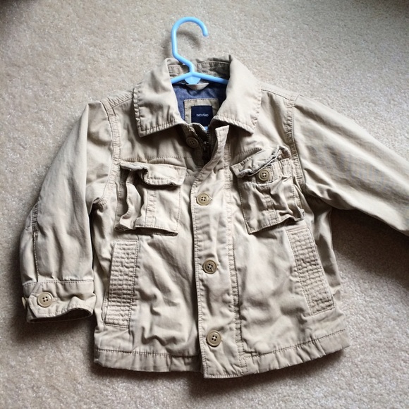 Boys size 2 Years Khaki Spring Jacket Gap