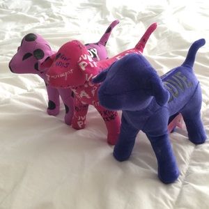 Victoria's Secret Plush Dogs