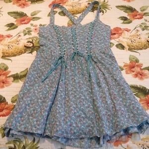 Free People Desert Rose Corset Dress