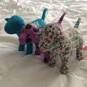 Victoria's Secret Plush Dogs