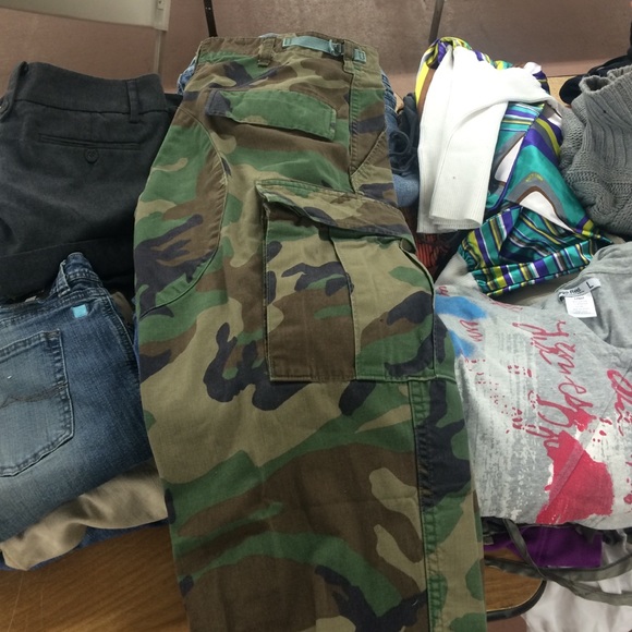 Size small camouflage pants, will accept offer