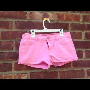 Pink shorts