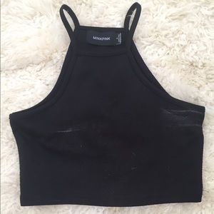 Mink Pink high neck tank top