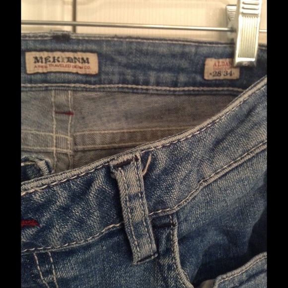 MEK Denim Size 28 Boot Cut Low Rise - Picture 3 of 4