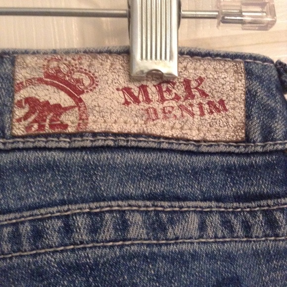 MEK Denim Size 28 Boot Cut Low Rise - Picture 4 of 4
