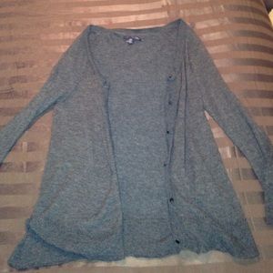 Grey cardigan