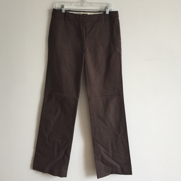 J crew Favorite Fit brown pants