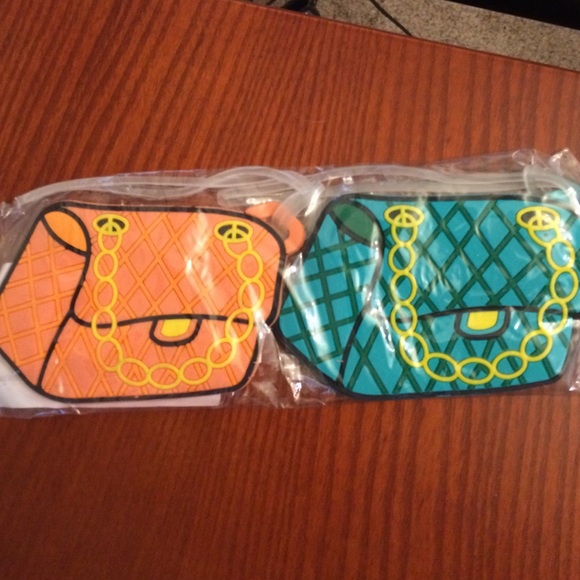 Purse luggage tags NWT