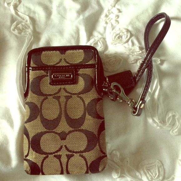 Coach wristlet.