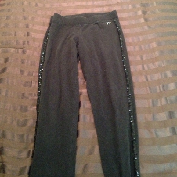 VS PINK sequin leggings