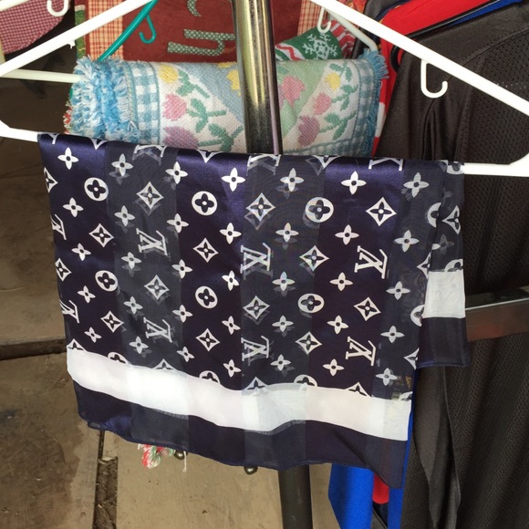 Louis Vuitton silk scarf