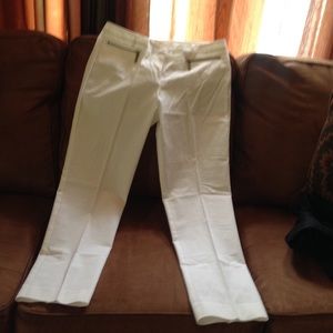 Michael Kors White Ankle Pant Sz 10