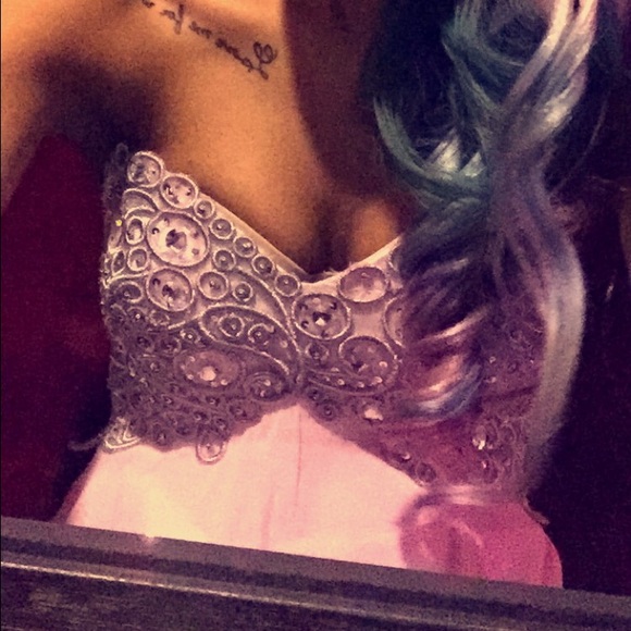 Light pink prom dress - Picture 3 of 4