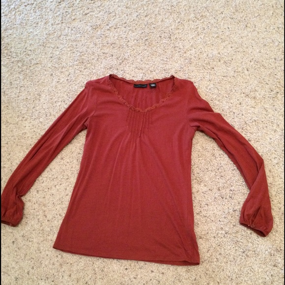 Burnt orange top
