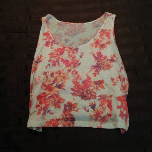 Floral tank top