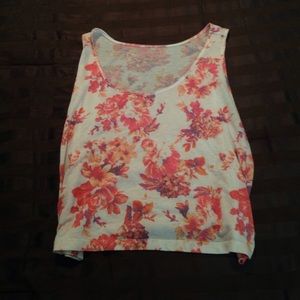 Floral tank top