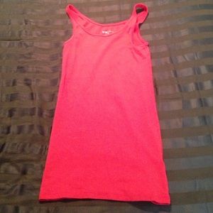 Hot pink tank top
