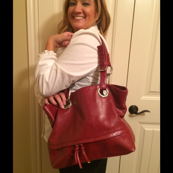 Burgundy Red Purse