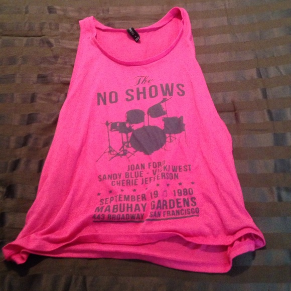 Hot pink tank