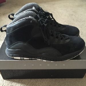 Air Jordan 10 black stealth
